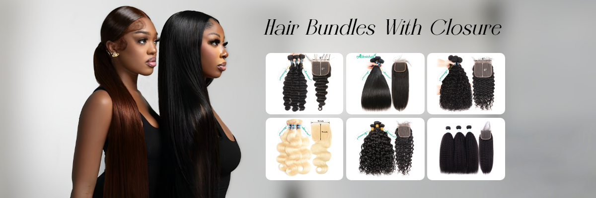 Hair Bundles With Closure