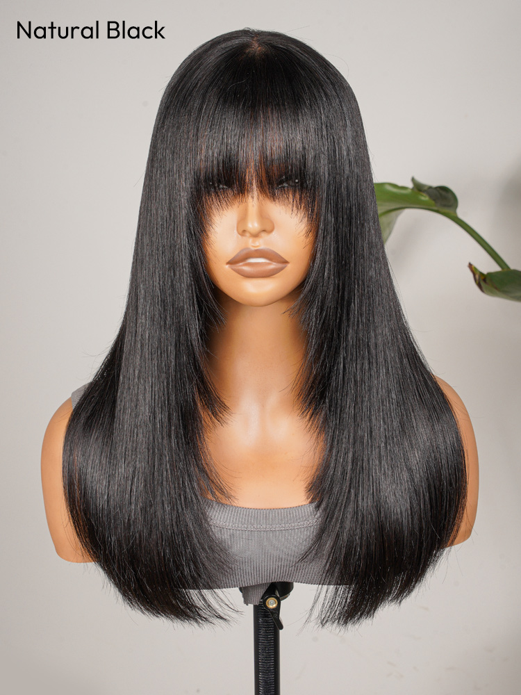 Natural Black Wig