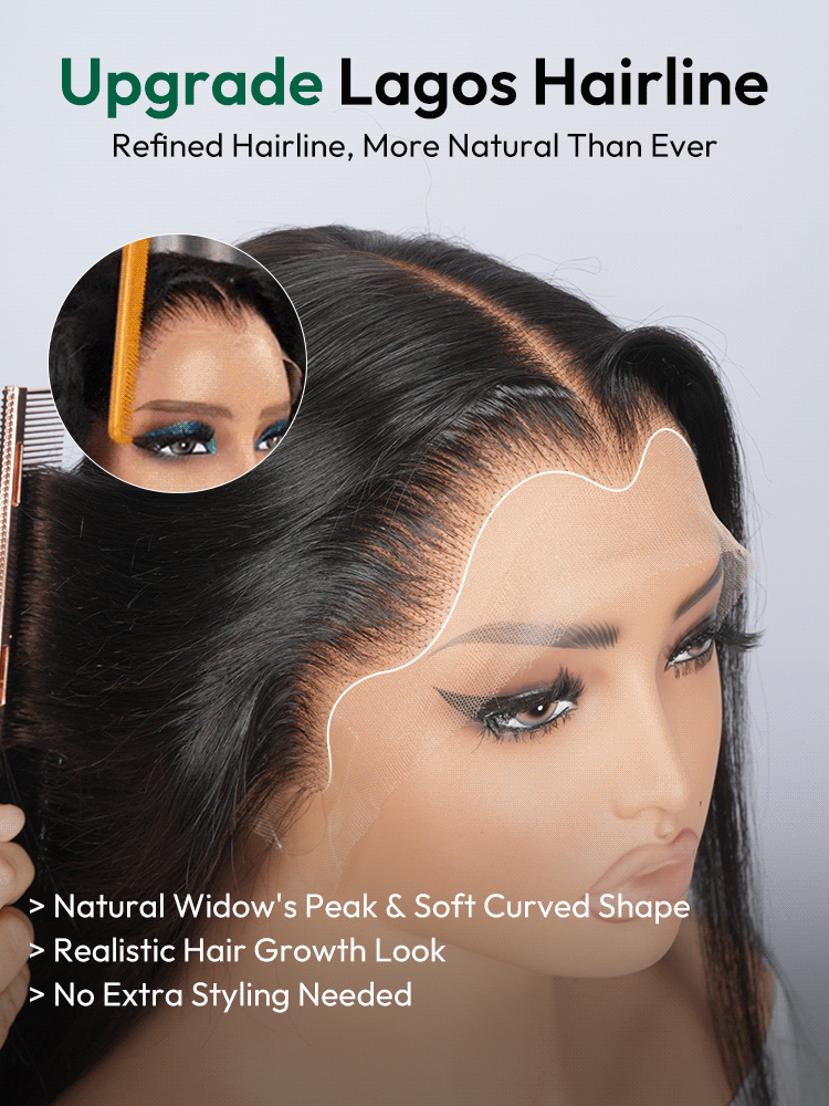 Upgrade Lagos hairline wig