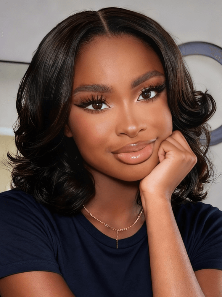 glueless lace front wig