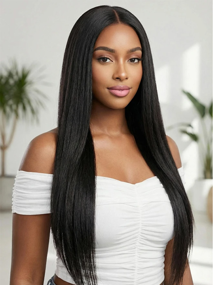 Luxury Limited Edition Super Double Drawn Human Hair Wig – 10Aplus Straight HD Lace Wig