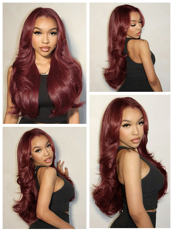 Cherry Cola Red Wigs