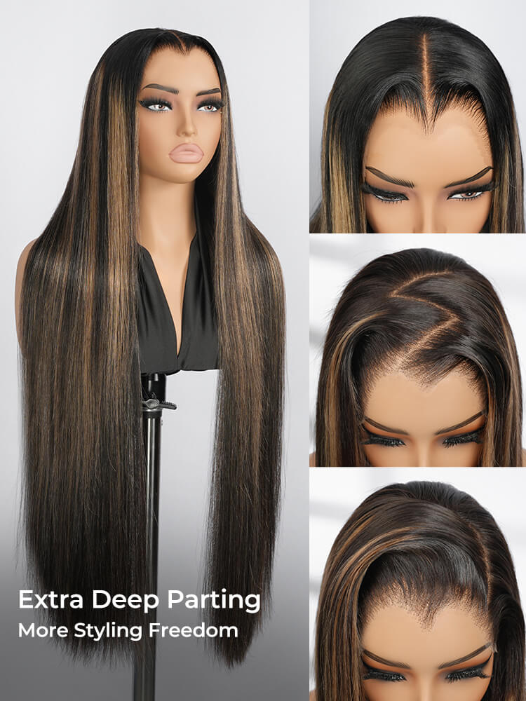 silky straight wig