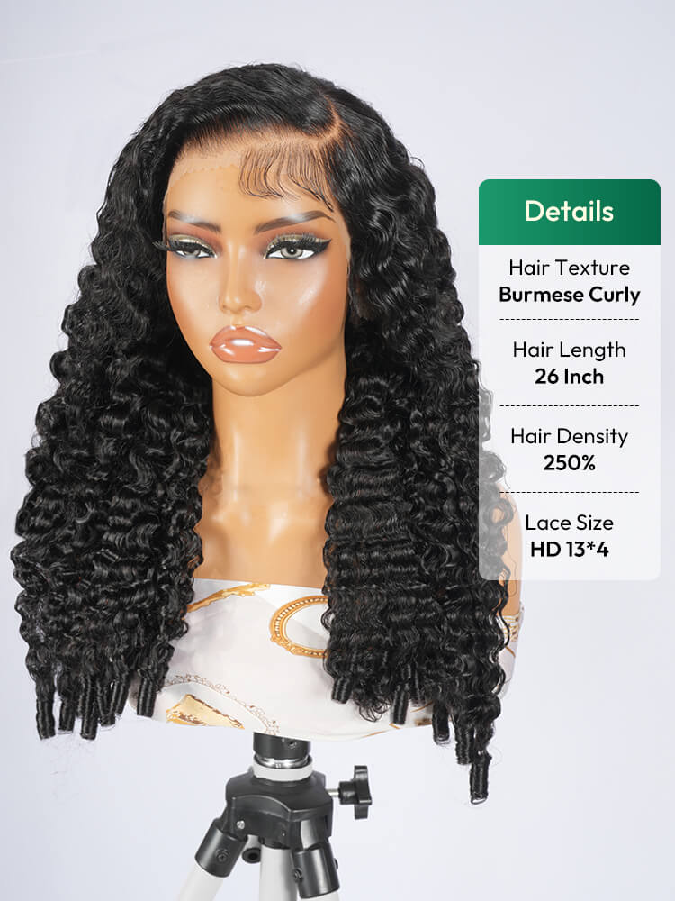 13x4 HD Lace Human Hair Wig