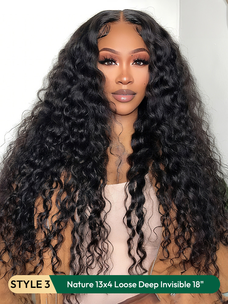 Nature 13x4 Loose Deep Invisible 18inch
