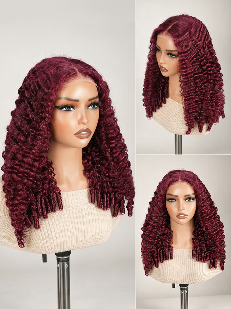 curly lace wig