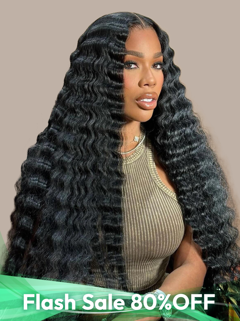 Crimped Deep Wave Human Hair
