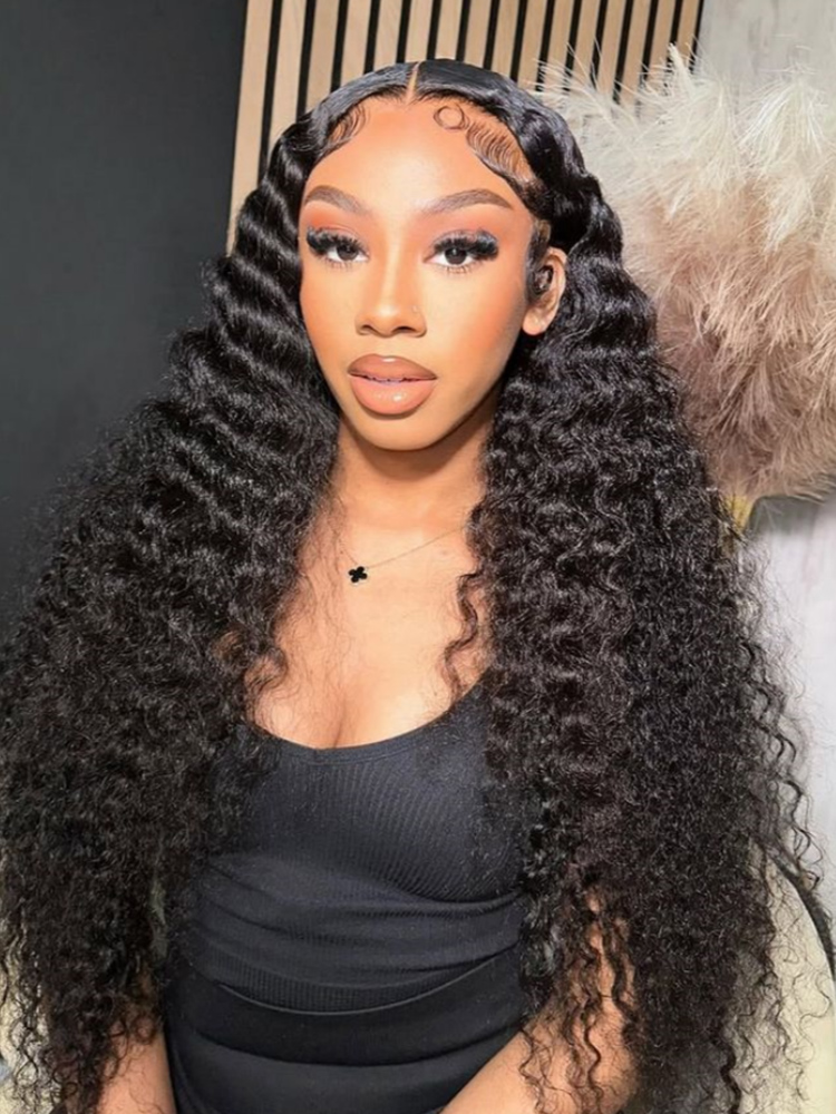 Flash Sale - Crimped Deep Wave 150% Density Wig