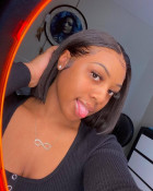 Very cute hairstyle. This is my favorite wig.