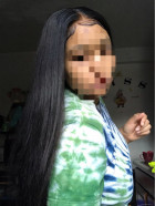 The hair is very soft and you can clearly see