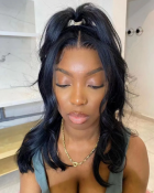 The hair is very soft and is true to length. 