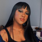 Very good and came full. The wig is soft and 