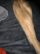 Hair feels wonderful. It arrived on time. It 