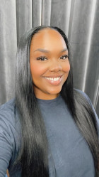 I didn’t have to dye a darker. It was the p