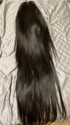 The hair is true to length! I had gotten so m