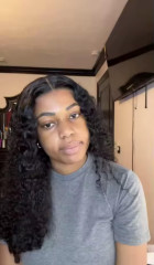 First time trying a half wig and it blends pe
