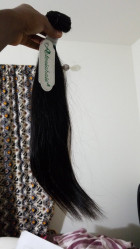 I just received the hair and the hair is real
