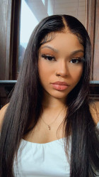This wig did not shed whatsoever. The length