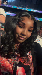 Big parting space! The body wave is soft and 
