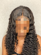 This was my first lace wig, the lace blended 