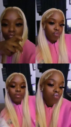 I bought this wig purposely for my birthday. 