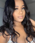 The wavy pattern is beautiful and the hair ha