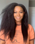 The hair is beautiful, extremely thick and th