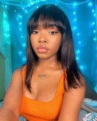 The hair is nice, lt can be straightened. Com