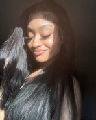 The hair is very beautiful and elastic and is