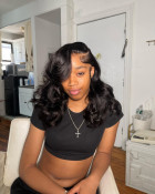 Hair is amazing just exactly as the picture v