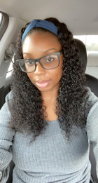 This headband wig is great. It's so beautiful