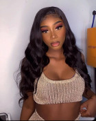 Lovely hair! Very full and it looks exactly l