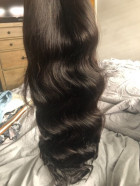 I love the hair so far. It’s nice and thick