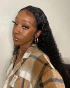 The lace was really thin. The hair was amazin