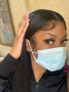 I love this hair! Hair is very silky, no hars