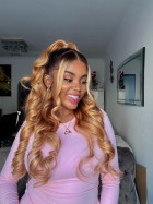 Loving this Balayage blonde color! It's perfe