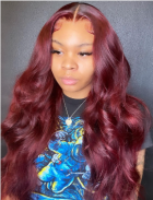 The hair texture is super soft and holds the 