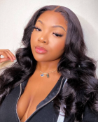 The wig is perfect. Very soft, full and you c