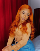 The color of the wig is beautiful and the hai