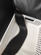 The hair is really full and thick till the en