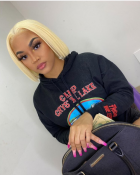 The wig came quickly. It’s very soft, strai