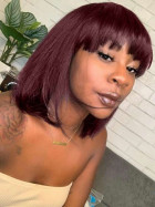 The hair is very beautiful, soft and light. T