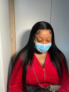 The hair was beautiful and most definitely 10