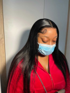 I love this hair! Hair is true to length and