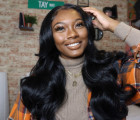 The hair is like the photo. Definitely recomm