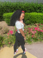 This hair is super cute. The length is so nic