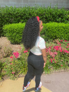 This hair is super cute. The length is so nic