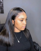 The hair is thick which I really like. The sh