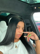 The hair is soft and longer than what it is d