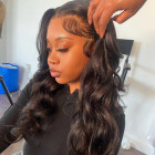 This body wave wig has a nice wave! very cute